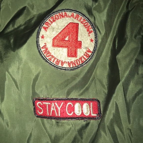 Green Bomber Jacket - Picture 4 of 7